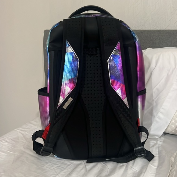 Sprayground Multicolor Shark Backpack - Picture 11 of 11